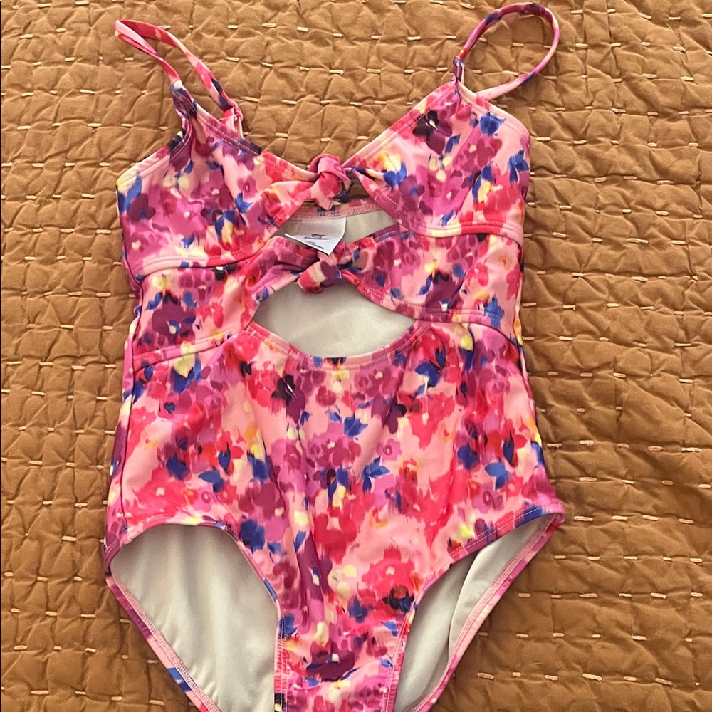 Art Class Pink and Blue Swimsuit